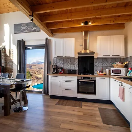 Chalet Dans Les Hautes- Pyrenees Entre Lourdes Et Bagneres Calme Et Vue Magnifique Arrodets-ez-Angles Exterior foto