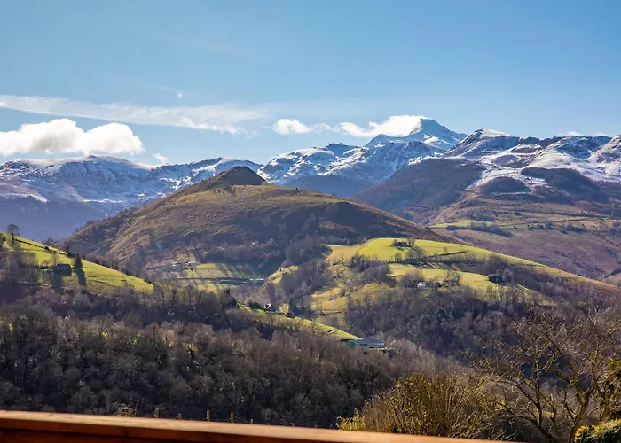 Chalet Dans Les Hautes- Pyrenees Entre Lourdes Et Bagneres Calme Et Vue Magnifique